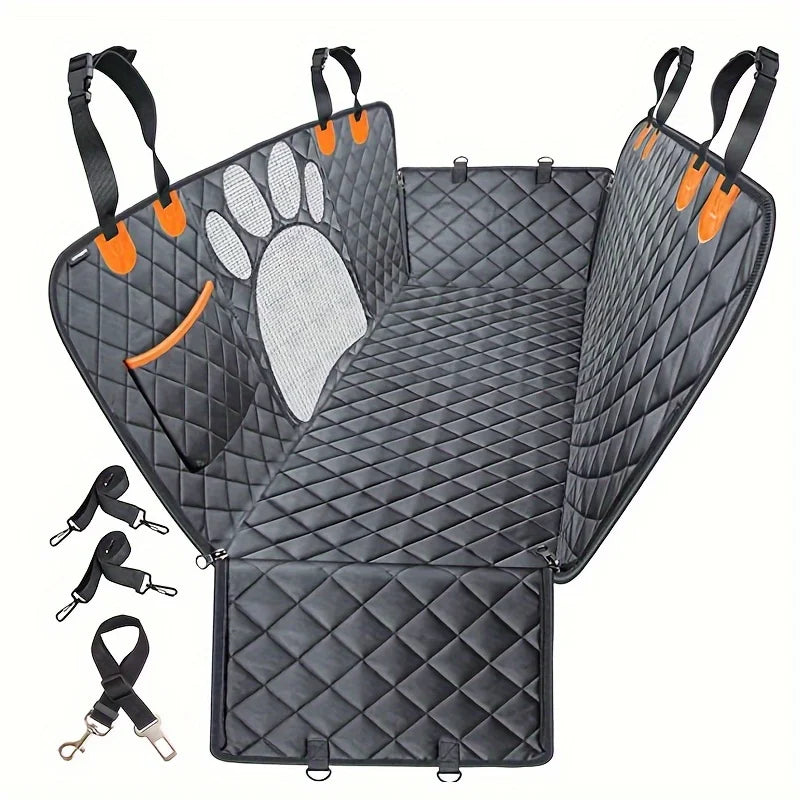 Dog Seat Cover, Hammock Heavy Duty, Scratch Resistant, Anti Slip, Durable.