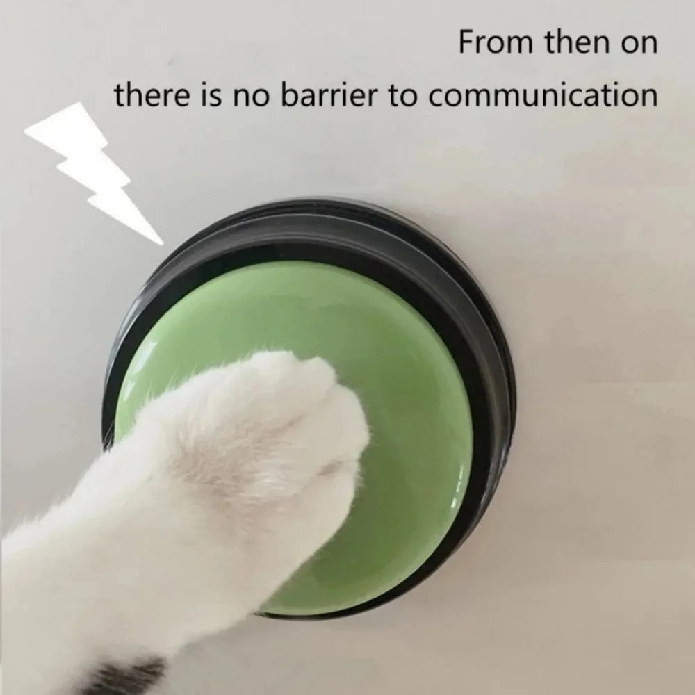 8PCS Dog Communication Buttons Voice Recording Button for Pet Training Buzzer