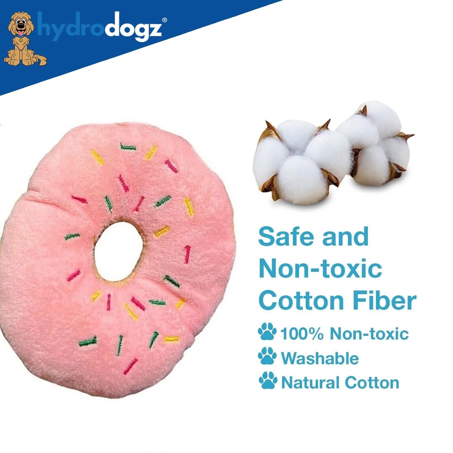2 Pack Dog Chew Toys for Aggressive Chewers Durable Plush Squeaky, Puppy Teeth Cleaning, Interactive Pet Toys for Small Medium
