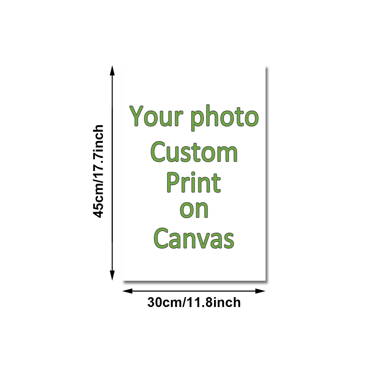 Your photo image print custom poster art personalized wedding family life photo gift room decoration