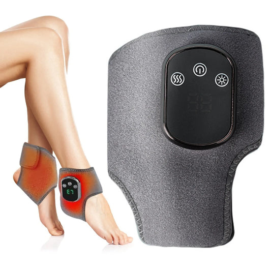 Foot Revive Massager with 3 Vibration Mode 5 Heat Level for Achilles Tendinitis and Plantar Fasciitis