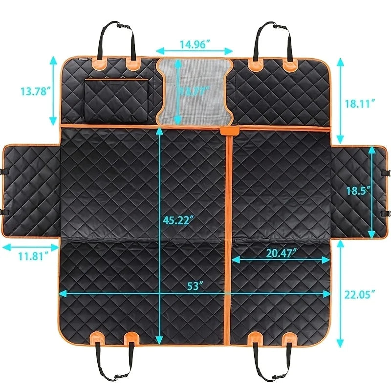 Pet Car Seat Cushion/ Backseat Hammock