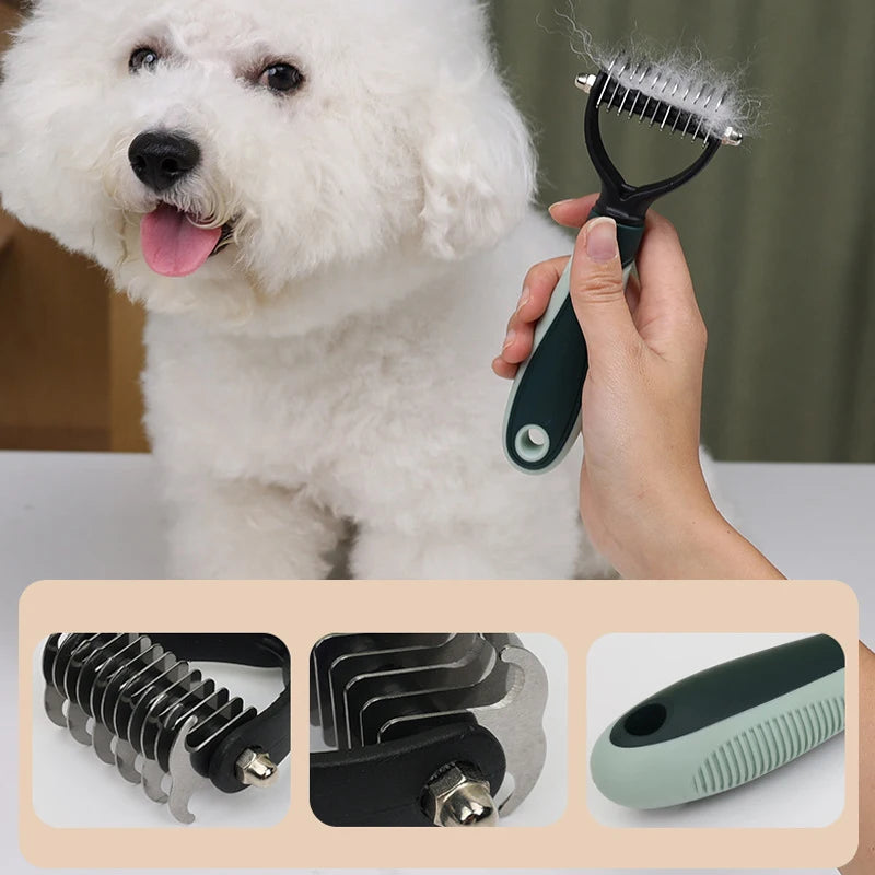 8 in 1 Pet Grooming Comb Set.