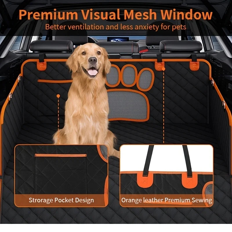Dog Seat Cover, Hammock Heavy Duty, Scratch Resistant, Anti Slip, Durable.