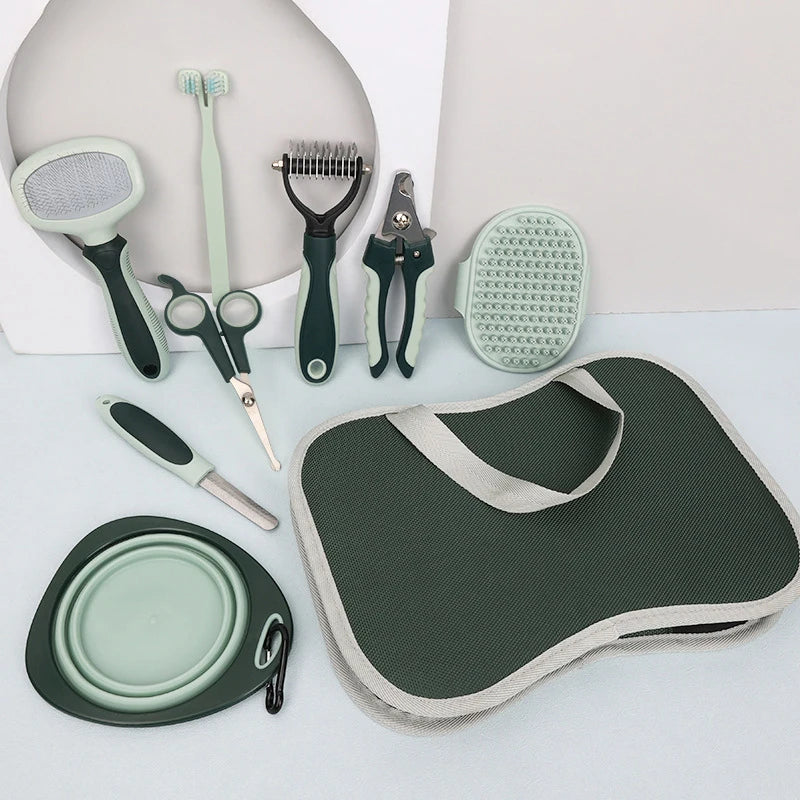 8 in 1 Pet Grooming Comb Set.