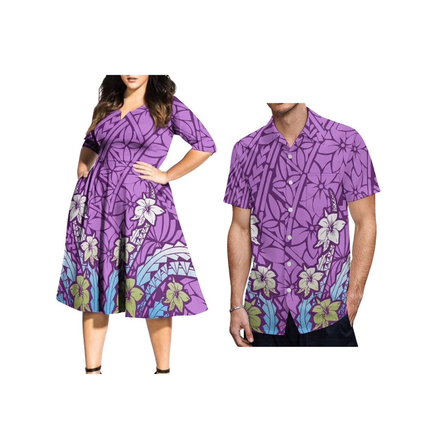Polynesian Clothing High Quality Customized Tonga Tribal Design