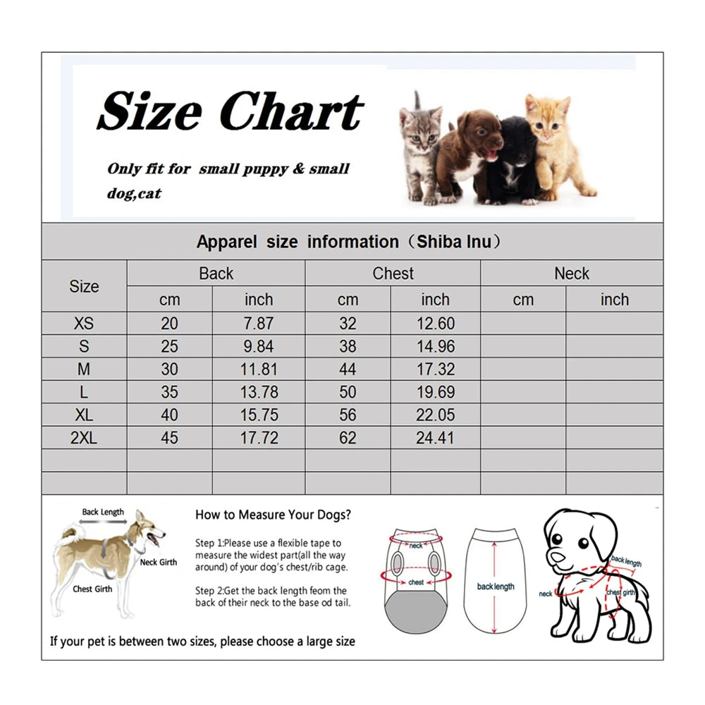 Cute Fruit Dog Clothes for Small Dogs. Hoodies Warm Fleece.