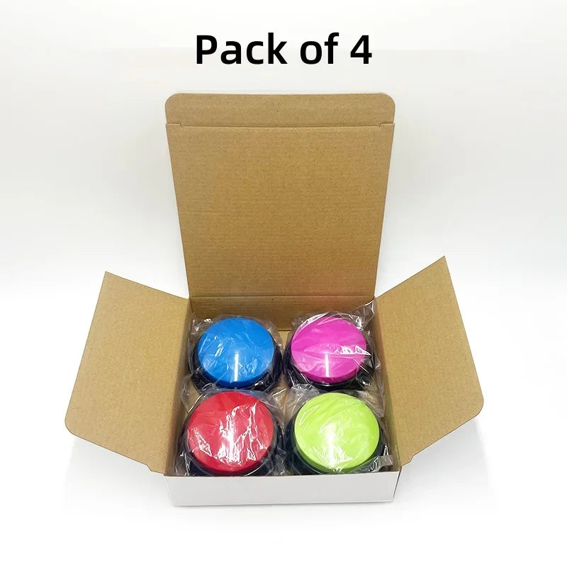 8PCS Dog Communication Buttons Voice Recording Button for Pet Training Buzzer