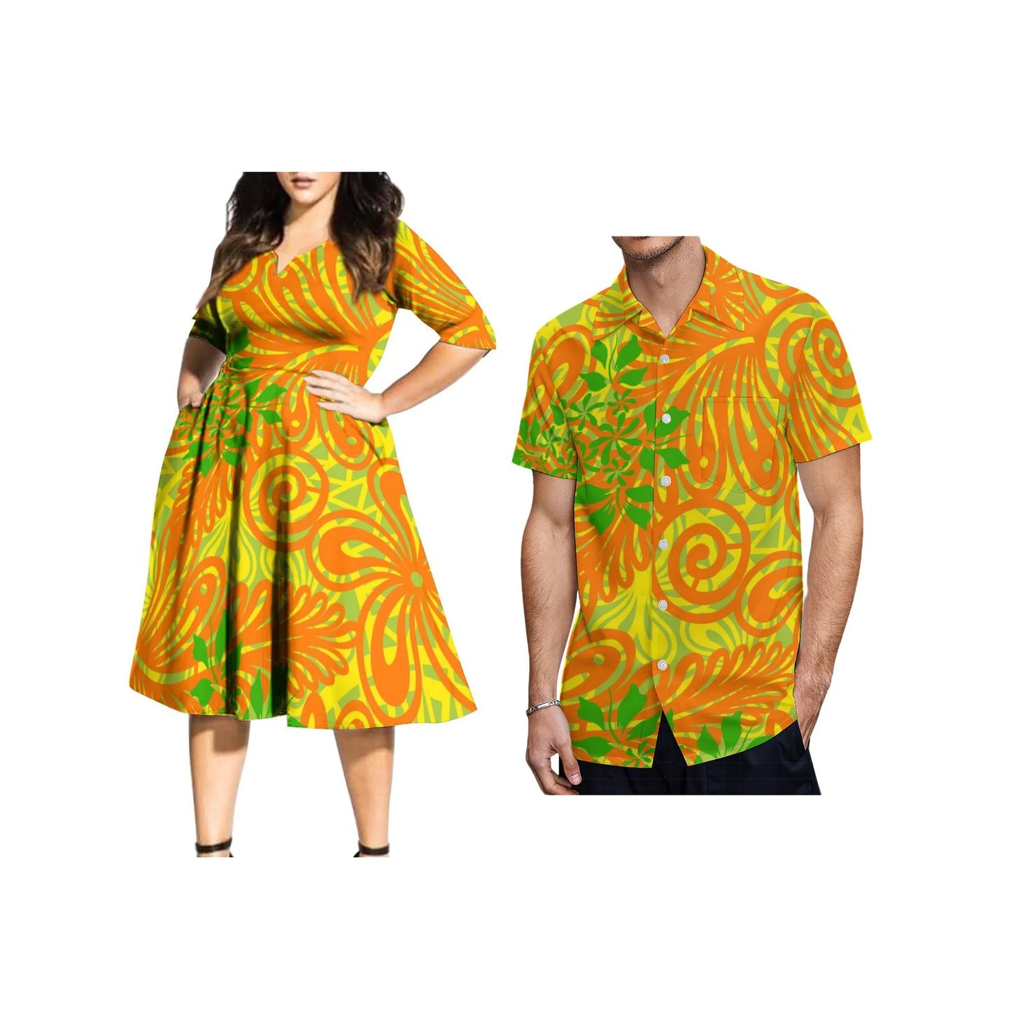 Polynesian Clothing High Quality Customized Tonga Tribal Design