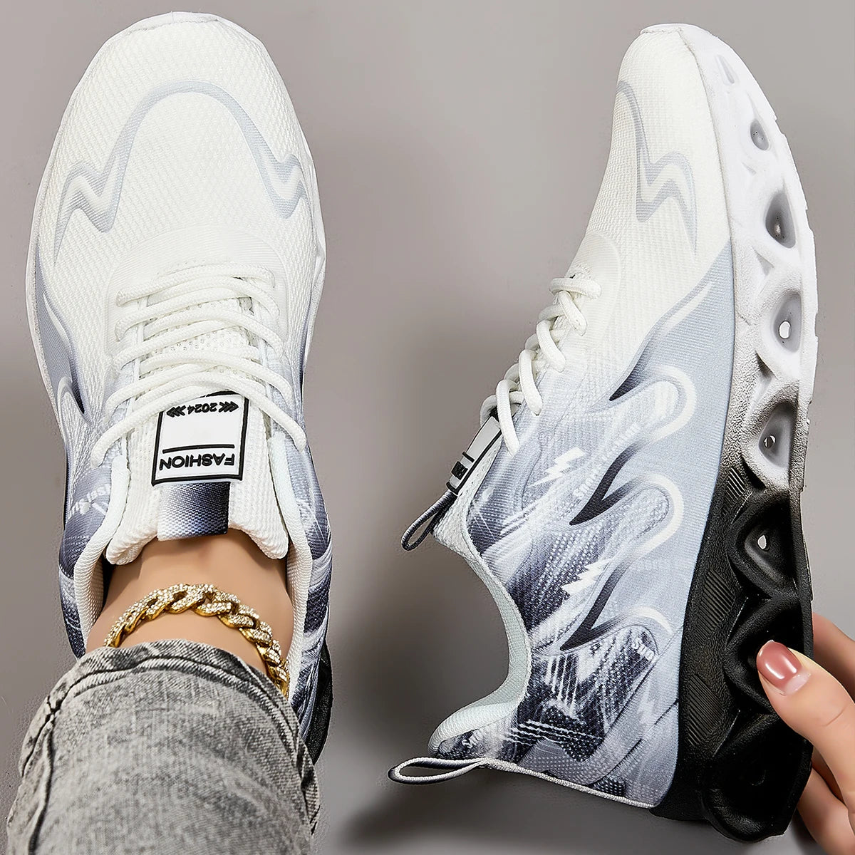 Women Walking Shoes, Lightweight Casual Tennis Sneakers, Air Running Shoes