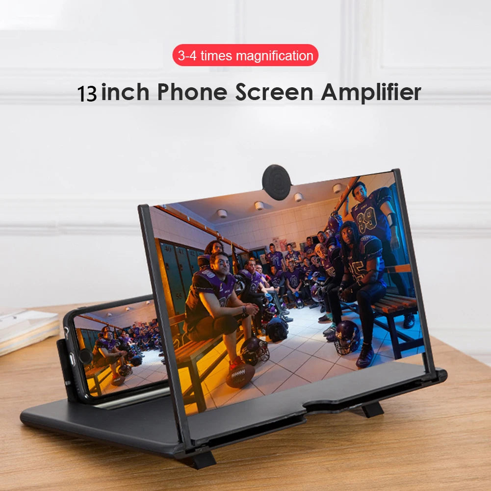 14 inch 3D Phone Screen Magnifying Amplifier Mobile Display Enlarged Magnifier