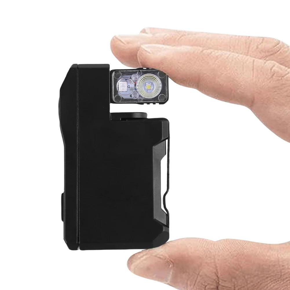 Portable Flat Pocket Flashlight for Camping Hiking