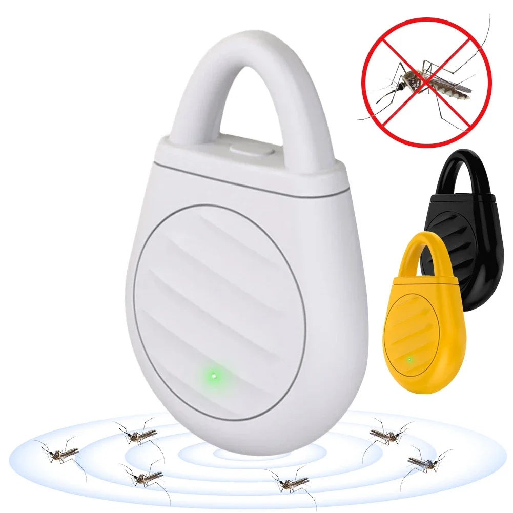 New Ultrasonic Electronic Mosquito Repellent Outdoor Camping Pet Anti-mosquito General Intelligent Automatic Mosquito Repellent