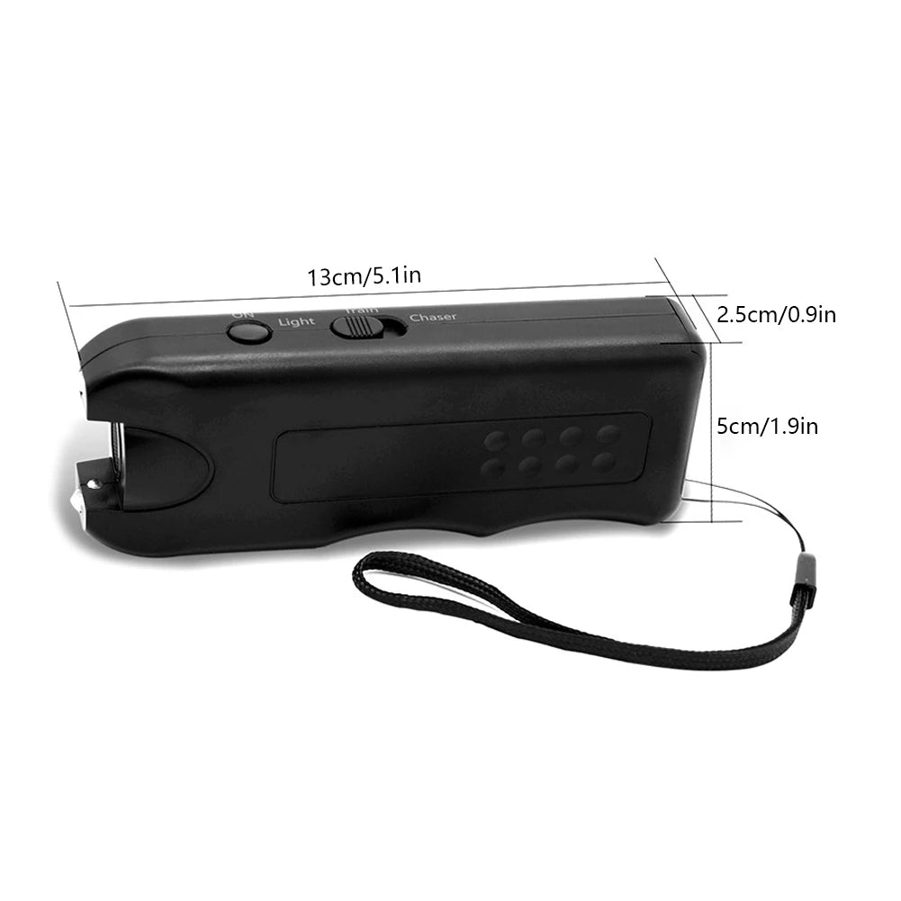 Ultrasonic Anti Barking Device Handheld Automatic Bark Stopper with LED Light Repeller Trainer Battery Powered for All Size Dogs