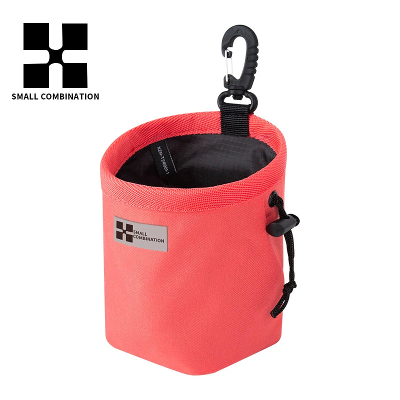 Portable Dog Training Snack Bag, puppy dog snack bag. Outdoor pet snacks waist bag