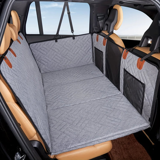 Car Seat Cover for Pets, Waterproof, Pet Seat Hammock, Scratch Proof, Nonslip.