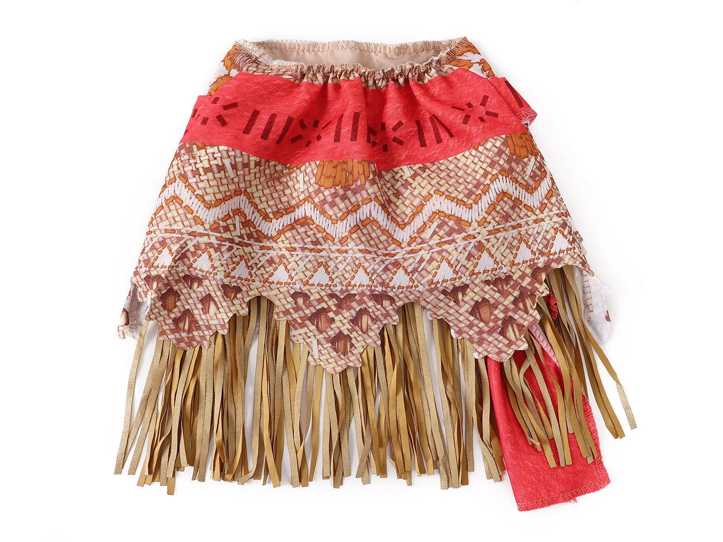Costume Moana Two Pieces Dress up for Girls Polynesian Style Vaiana Princess Costume Halloween