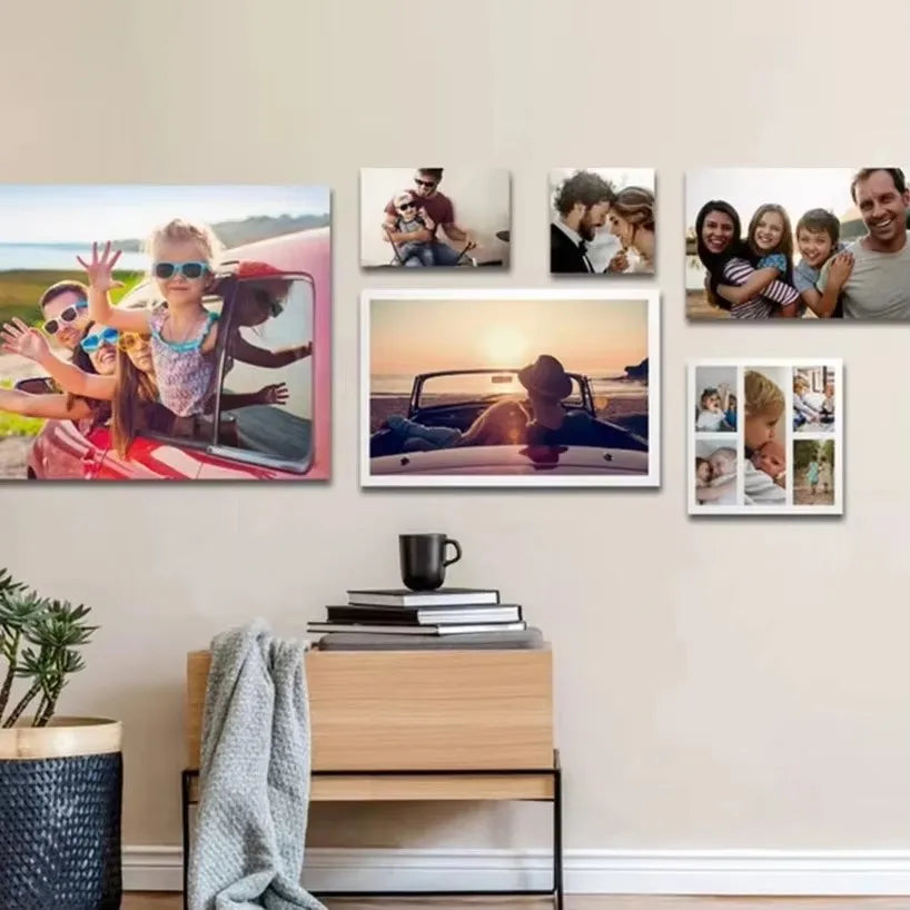 Your photo image print custom poster art personalized wedding family life photo gift room decoration