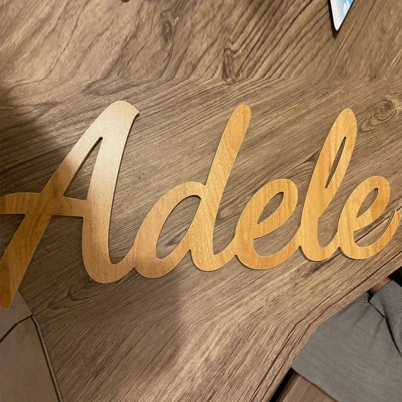 Wooden Name Sign Custom Name Sign Personalized Nursery Decor Wall Decor Name Sign for Nursery
