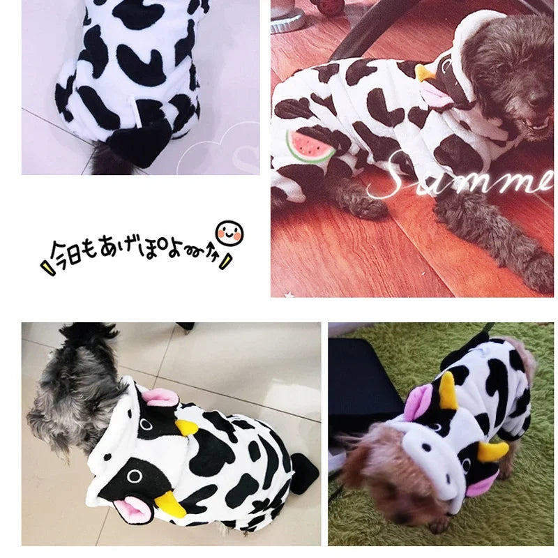 Dog Clothes; Soft Warm Fleece Dogs Jumpsuits. Clothing for Small Dogs.