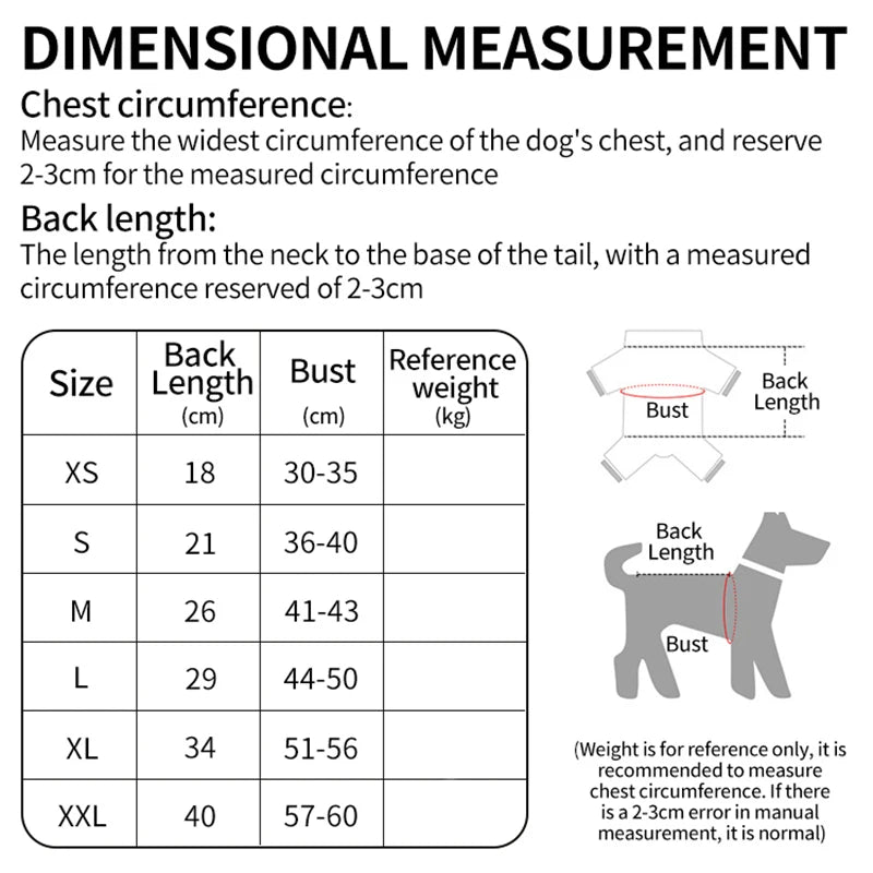 Dog Clothes; Soft Warm Fleece Dogs Jumpsuits. Clothing for Small Dogs.