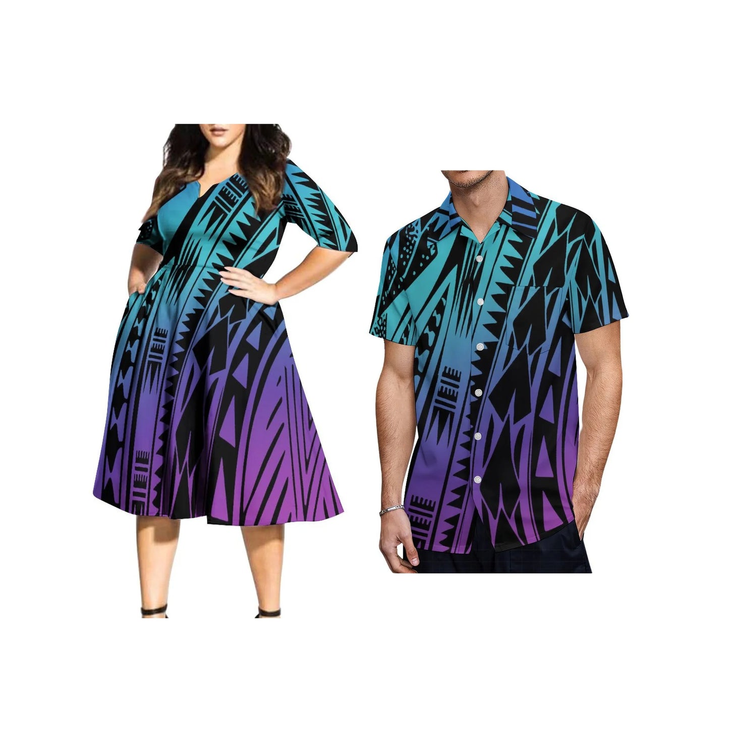 Polynesian Clothing High Quality Customized Tonga Tribal Design