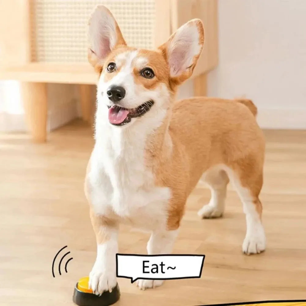 8PCS Dog Communication Buttons Voice Recording Button for Pet Training Buzzer