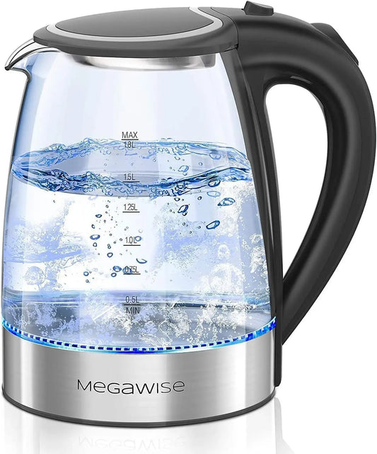 1.8L Electric Kettle CX-817 - Fast Boil, Auto Shut-Off, Boil-Dry Protection, (1.8L)