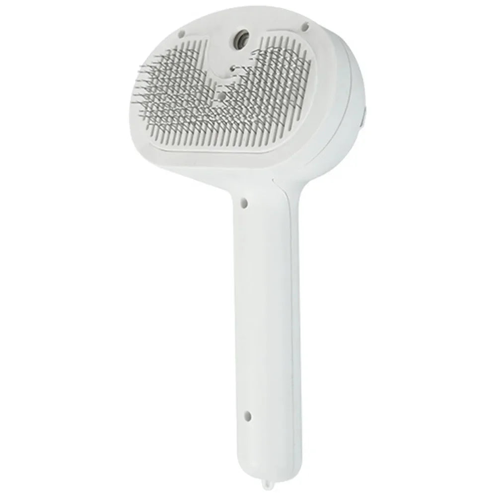 Multifunction Steam Brush & Hair Remover Brush & Dematting Comb for Dogs and Cats