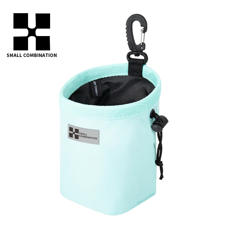 Portable Dog Training Snack Bag, puppy dog snack bag. Outdoor pet snacks waist bag