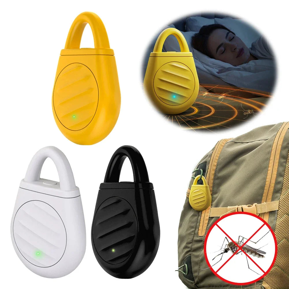 New Ultrasonic Electronic Mosquito Repellent Outdoor Camping Pet Anti-mosquito General Intelligent Automatic Mosquito Repellent