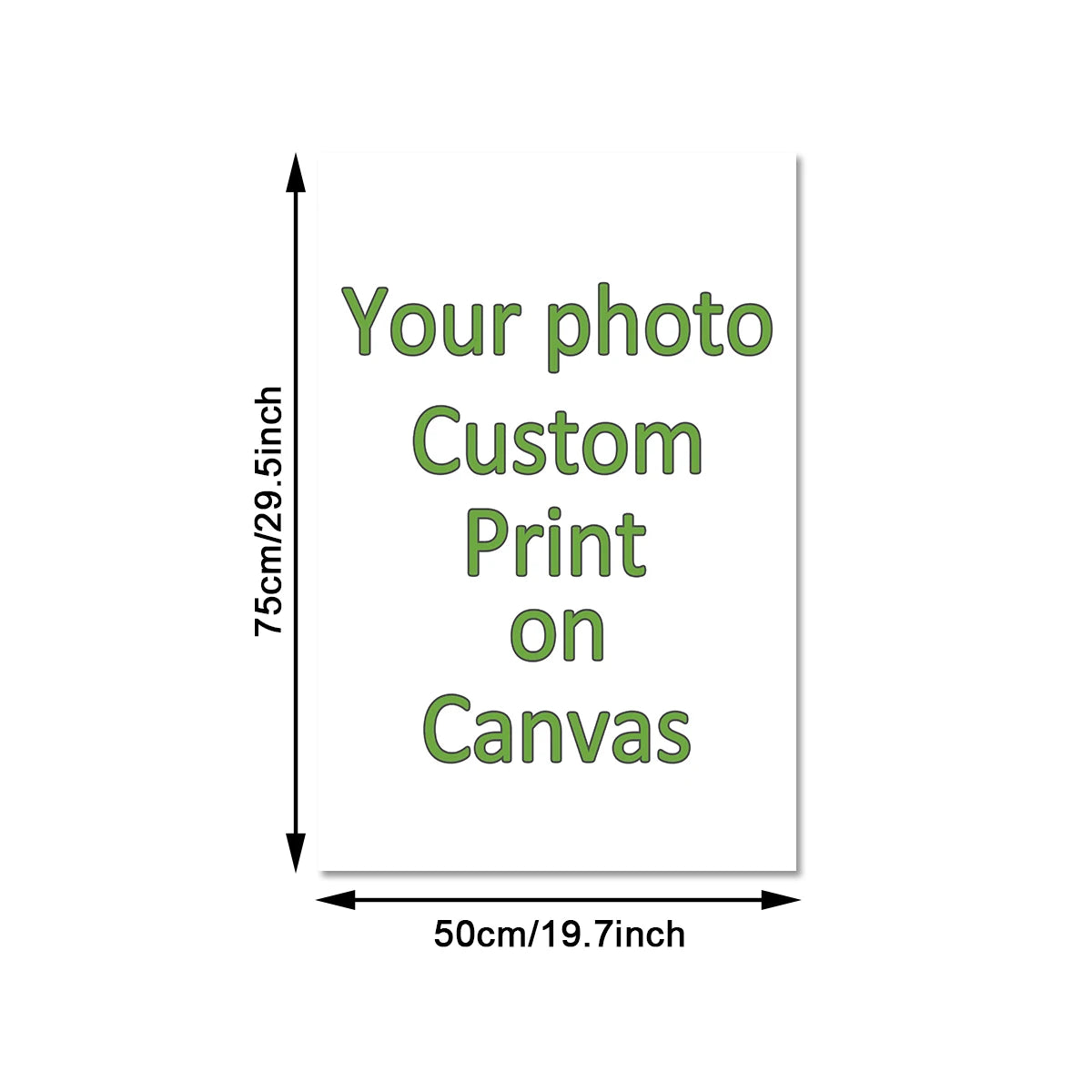 Your photo image print custom poster art personalized wedding family life photo gift room decoration