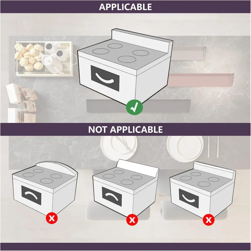 30" Magnetic Stove Top Shelf in Stainless Steel - Over Stove Spice Rack & Seasoning Organizer, Saves Counter Space